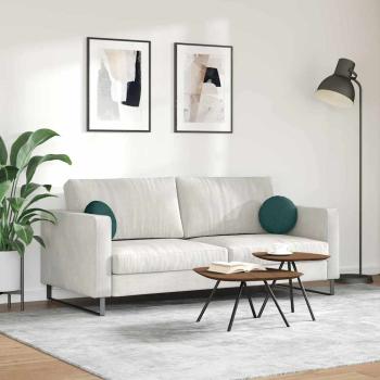 Sitzkissen 2 pcs Dunkelgrün Ø30 x 13 cm Stoff