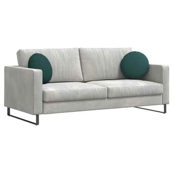 Sitzkissen 2 pcs Dunkelgrün Ø40 x 13 cm Stoff