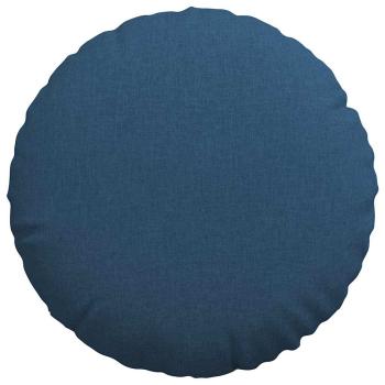 Sitzkissen 2 pcs Blau Ø60 x 21 cm Stoff