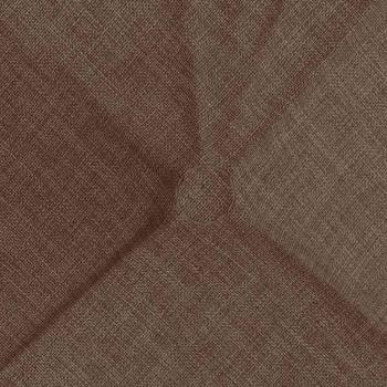 Sitzkissen 4 Stk. Stoff Braun 40 x 40 x 12 cm