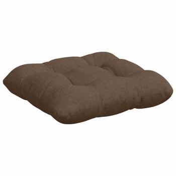 Sitzkissen 4 Stk. Stoff Braun 40 x 40 x 12 cm