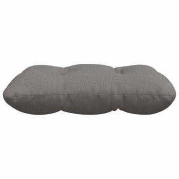 ARDEBO.de - Sitzkissen 4 pcs Taupe 40 x 40 x 12 cm Stoff