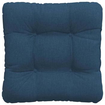 Sitzkissen 4 pcs Blau 40 x 40 x 12 cm Stoff