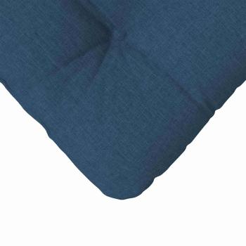 Sitzkissen 4 pcs Blau 45 x 45 x 12 cm Stoff