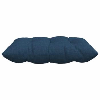 Sitzkissen 2 pcs Blau 40 x 40 x 6 cm Stoff