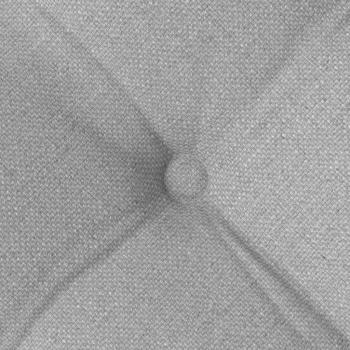 Sitzkissen 2 pcs Wolkengrau 40 x 40 x 6 cm Stoff