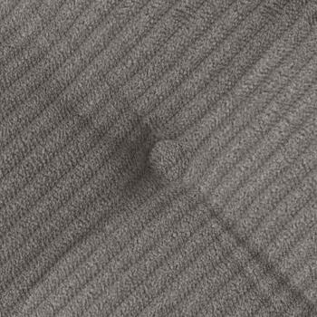 Sitzkissen 4 pcs Hellgrau 40 x 40 x 6 cm Cordstoff