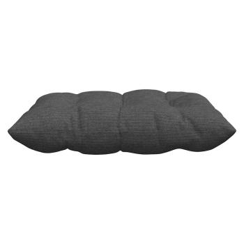 Sitzkissen 4 pcs Dunkelgrau 40 x 40 x 6 cm Cordstoff