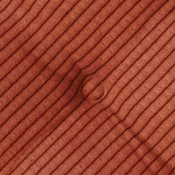 Sitzkissen 4 Stk. Cordstoff Rot-Orange 40 x 40 x 6 cm