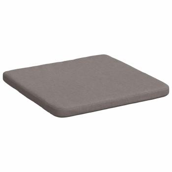Sitzkissen 4 pcs Taupe 40 x 40 x 3 cm Stoff