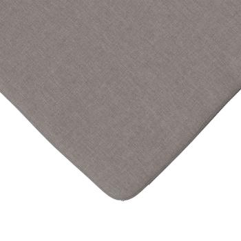 Sitzkissen 4 pcs Taupe 40 x 40 x 3 cm Stoff