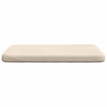 Sitzkissen 4 pcs Beige 40 x 40 x 3 cm Mikrofaserstoff