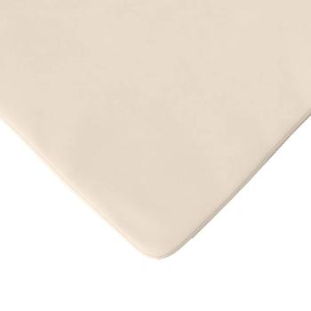 Sitzkissen 4 pcs Beige 40 x 40 x 3 cm Mikrofaserstoff