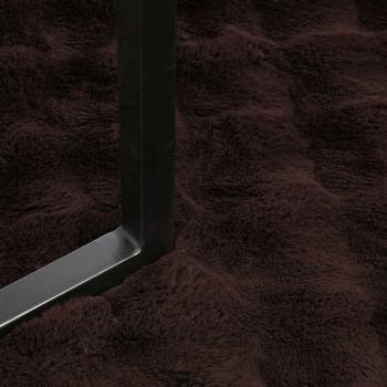 Kunstfell Kaninchenfell Decke 4 pcs Kamel 130 x 150 cm