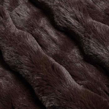 Kunstfell Kaninchenfell Decke 4 pcs Kamel 130 x 150 cm