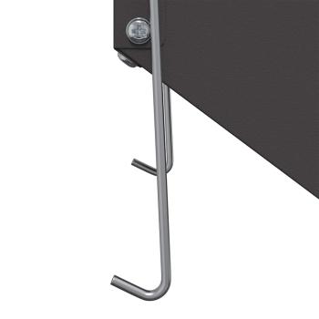 Kaninchenfütterer Schwarz 17.5 x 26 x 28.5 cm