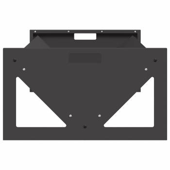 Futtertröge für Nutztiere Schwarz 108 x 50 x 28 cm