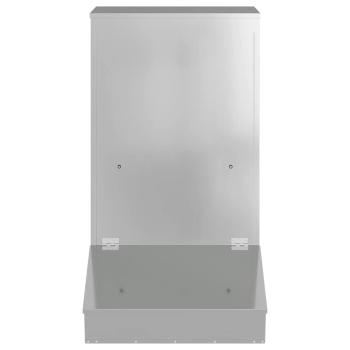 Schweinfutterspender Silber 82 x 51 x 91,5 cm 20 kg