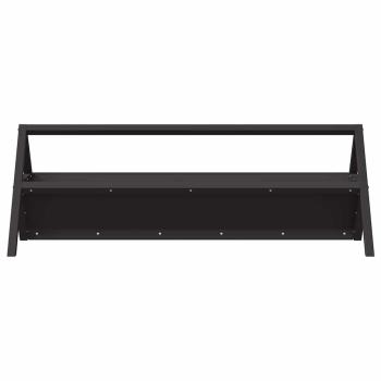 Futtertröge für Nutztiere Schwarz 111 x 76 x 38 cm 10 kg