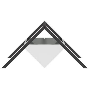 Futtertröge für Nutztiere Silber 111 x 76 x 38 cm