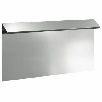 Schneckenzaun Silber 50 x 3,5 x 25 cm Verzinkter Stahl
