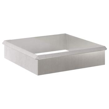 Schneckenzauns 8 pcs Silber Edelstahl