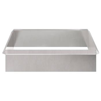 Schneckenzauns 8 pcs Silber Edelstahl