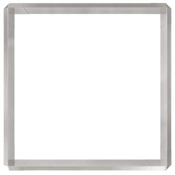 Schneckenzauns 8 pcs Silber Edelstahl