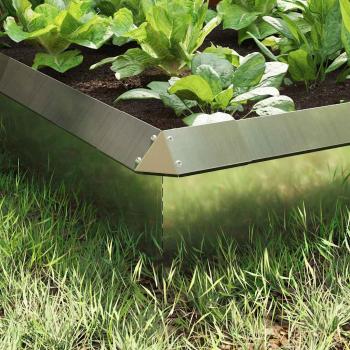 Schneckenzauns 8 pcs Silber Verzinkter Stahl