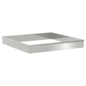 Schneckenzauns 12 pcs Silber Verzinkter Stahl