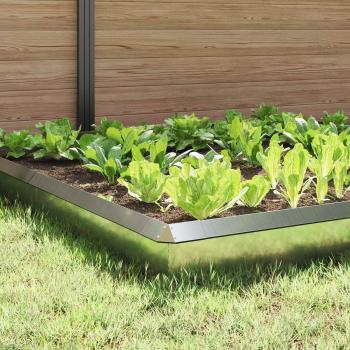 Schneckenzauns 12 pcs Silber Verzinkter Stahl