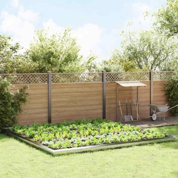 ARDEBO.de - Schneckenzauns 20 pcs Silber Edelstahl