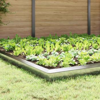 Schneckenzauns 20 pcs Silber Edelstahl