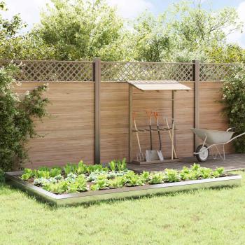 ARDEBO.de - Schneckenzauns 16 pcs Silber Edelstahl