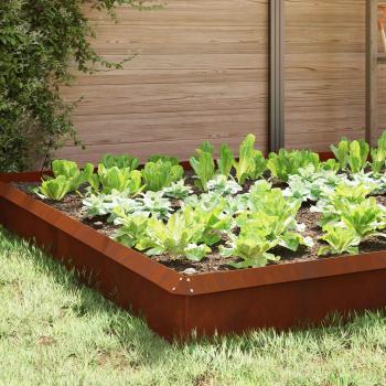 Schneckenzauns 16 pcs Rostig Wetterfeststahl