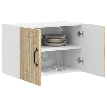 Küchenhängeschrank mit Regal 2 pcs Sonoma-Eiche 60 x 31 x 40 cm