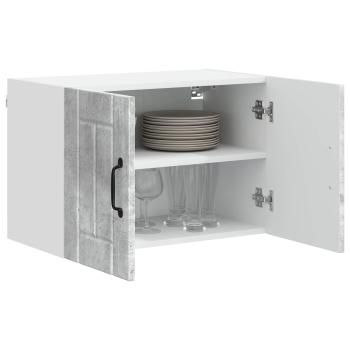 Wandschrank LUCCA Betongrau 60 x 31 x 40 cm Holzwerkstoff