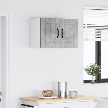 Wandschrank LUCCA Betongrau 60 x 31 x 40 cm Holzwerkstoff