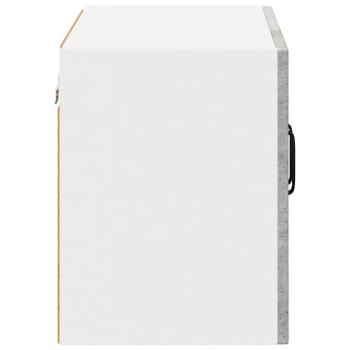 Küchenhängeschrank mit Regal 2 pcs Betongrau 60 x 31 x 40 cm