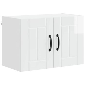 Küchenhängeschrank Hochglanz-Weiß 60 x 31 x 40 cm Holzwerkstoff