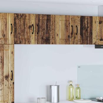 ARDEBO.de - Küchenhängeschrank 2 pcs Altholz 60 x 31 x 40 cm Holzwerkstoff