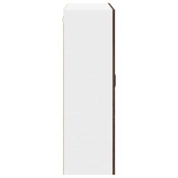 Küchenhängeschrank mit Tür Braun Eichen-Optik 80 x 31 x 100 cm