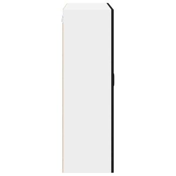 Küchenhängeschrank Schwarz 80 x 31 x 100 cm Holzwerkstoff