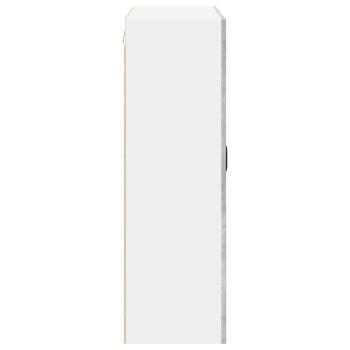 Küchenhängeschrank Betongrau 80 x 31 x 100 cm Holzwerkstoff