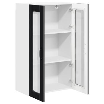 Küchenhängeschrank Schwarz 60 x 31 x 100 cm Holzwerkstoff