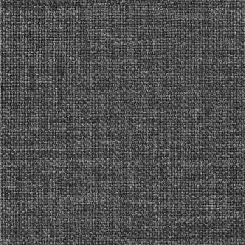 Bettgestell mit gepolstertem Kopfteil Dunkelgrau 140 x 200 cm
