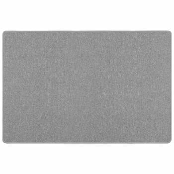 Teppichläufer Hellgrau 100 x 150 cm 100% Polypropylen