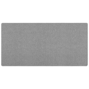 ARDEBO.de - Teppichläufer Hellgrau 100 x 200 cm 100% Polypropylen