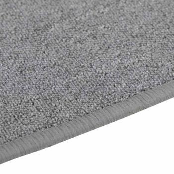 Teppichläufer Hellgrau 100 x 200 cm 100% Polypropylen