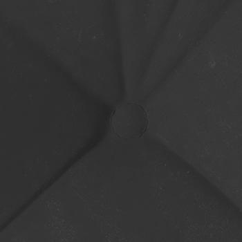 Sitzkissen 4 pcs Schwarz 40 x 40 cm Mikrofaserstoff